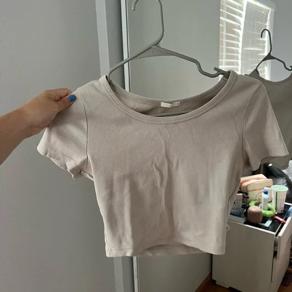 CROPPED TEE SHIRT - Picture 6 of 13